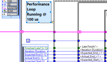 Symplify 3.4 Timed Loop 100 micro seconds