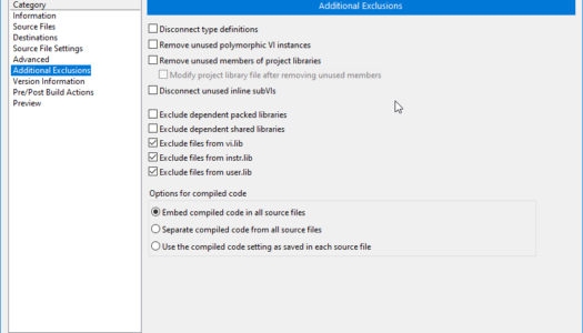 Options to create compatible drivers in Symplify Now RT