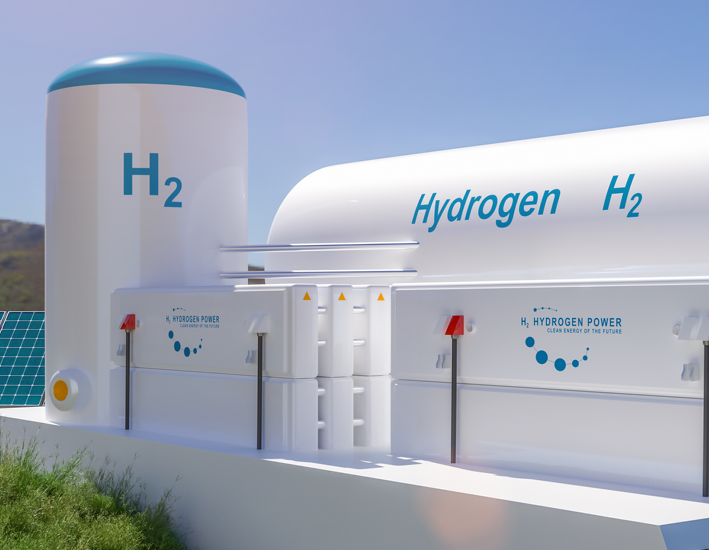 Hydrogen power station