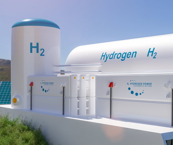 Hydrogen power station