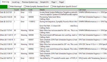 Some LabVIEW warnings after running multiple days on Windows