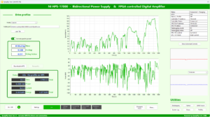 Symplify interface to create and execute drive profiles